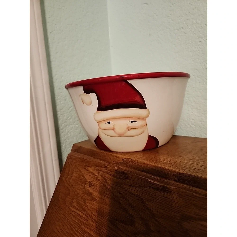 Oneida Jolly Santa Christmas 9.75